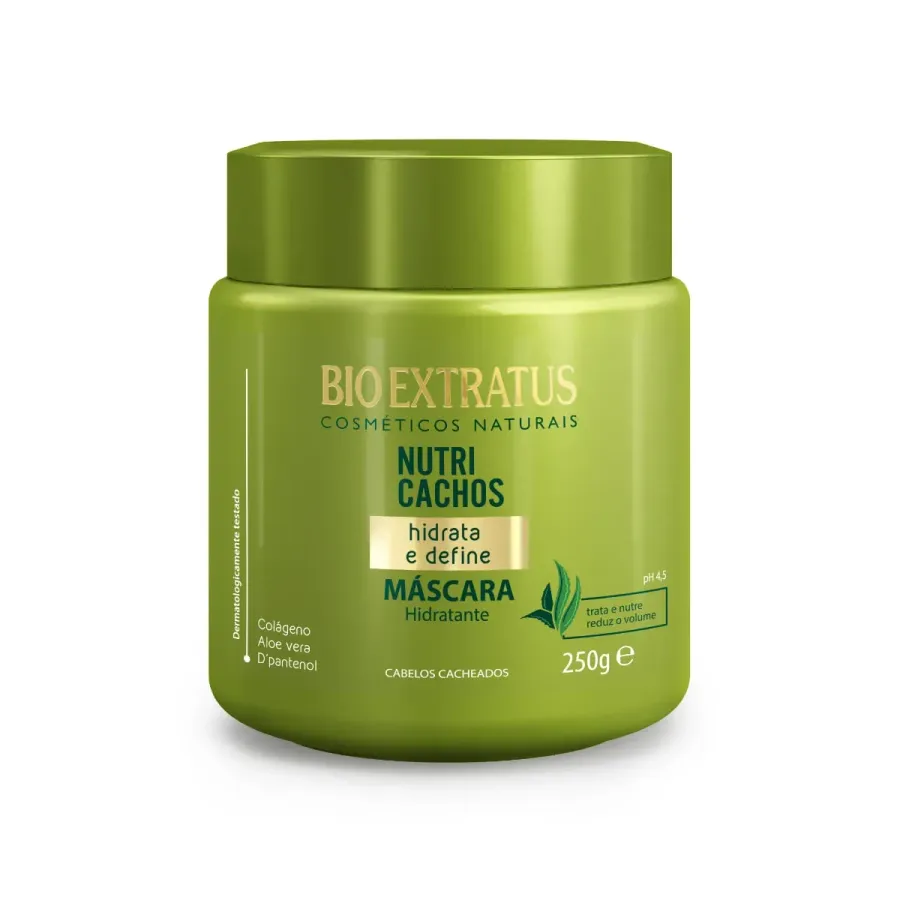 Máscara Hidratante Nutri Cachos 250g Bio Extratus