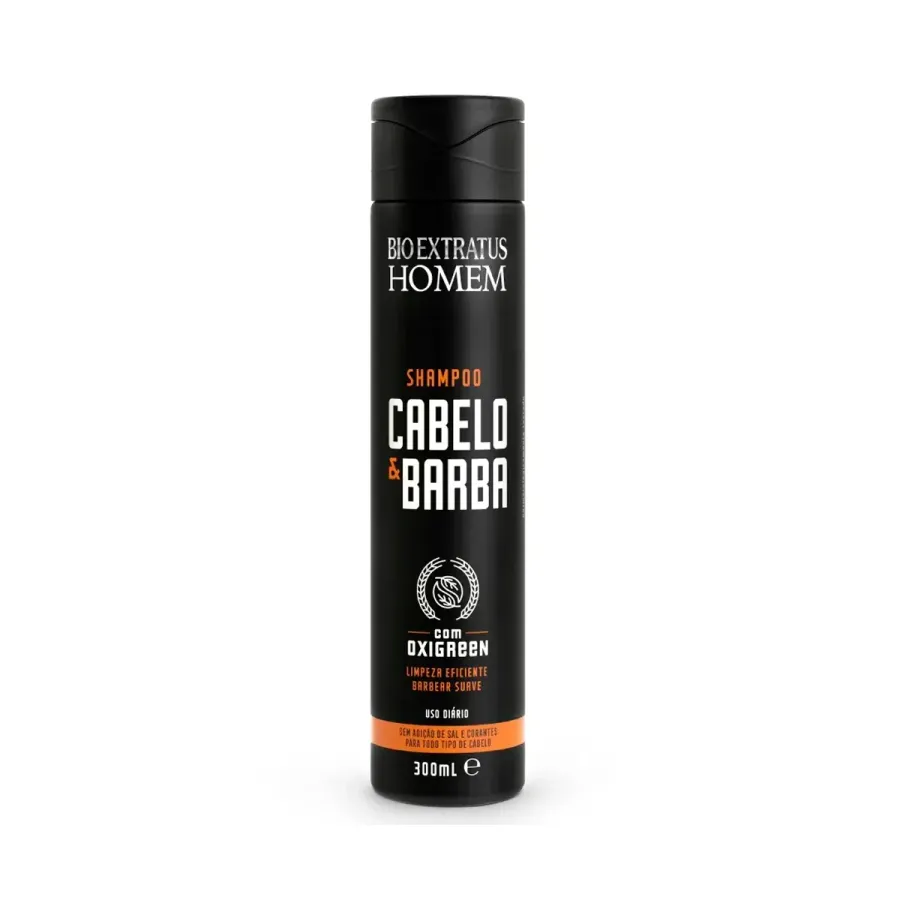Shampoo Bio Extratus Homem Cabelo e Barba