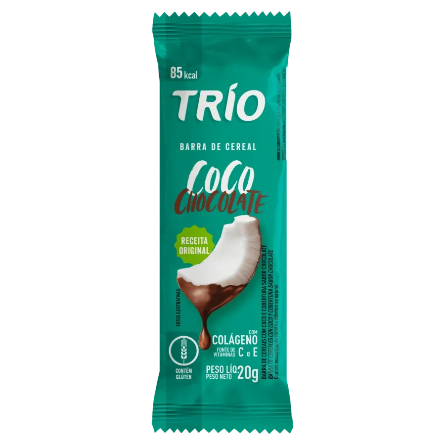 Trio 20g Coco e Chocolate