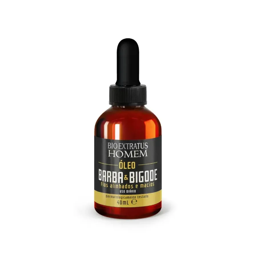Oleo Homem Barba e Bigode 40ml