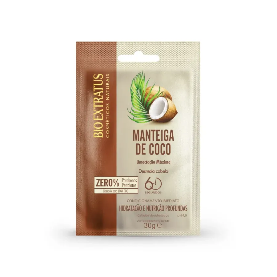 Dose Umectante Óleo de Coco 30g Bio Extratus