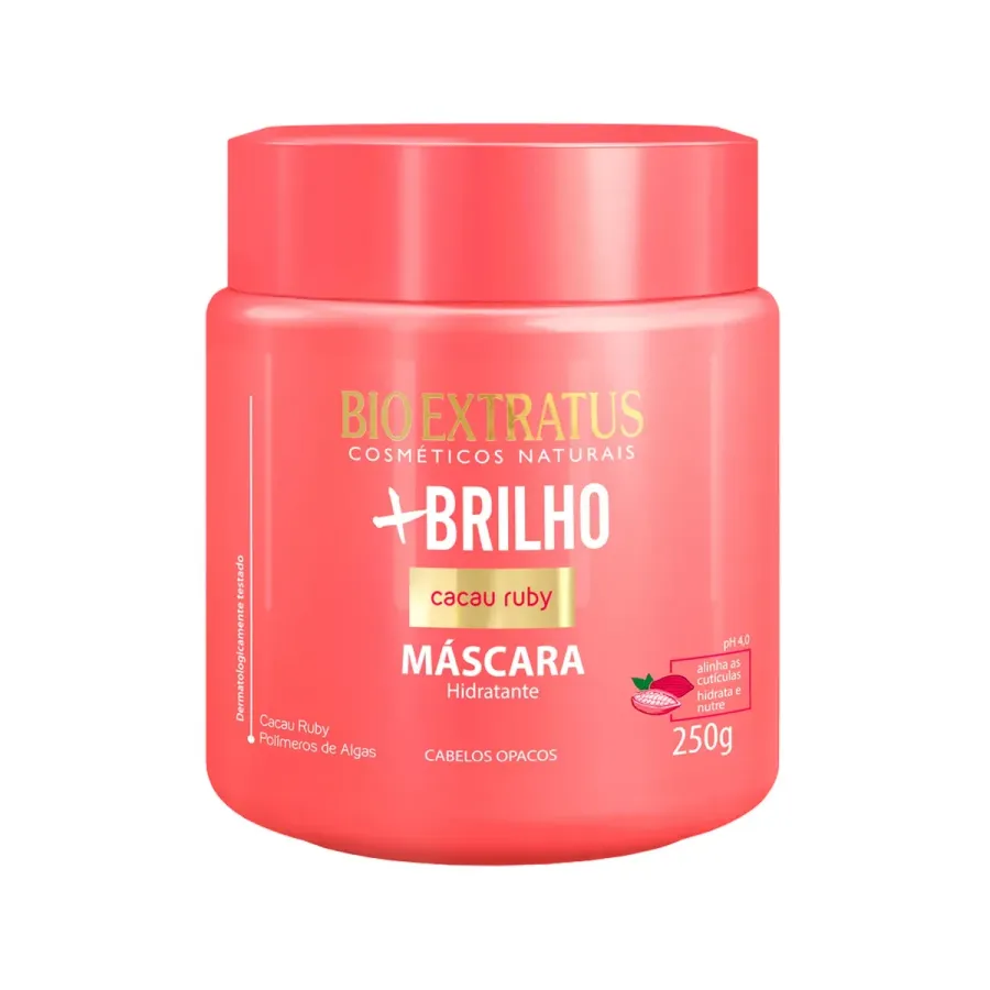 Máscara Capilar Bio Extratus + Brilho 250g