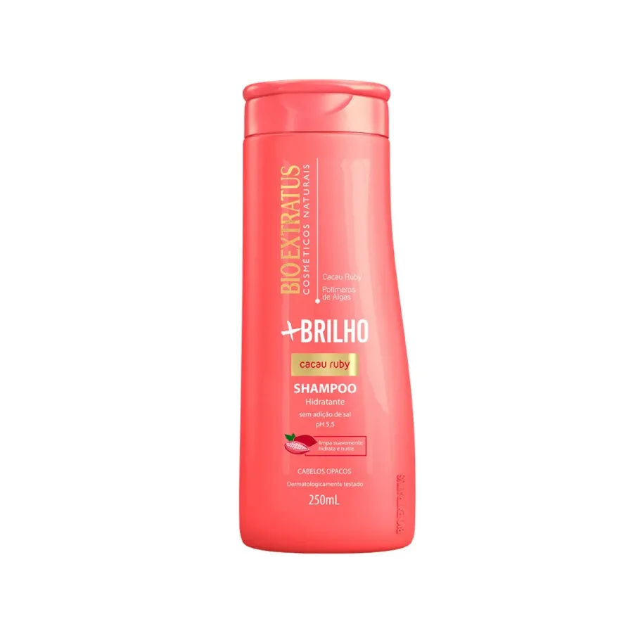 Shampoo Bio Extratus Mais Brilho Cacau Ruby 250ml