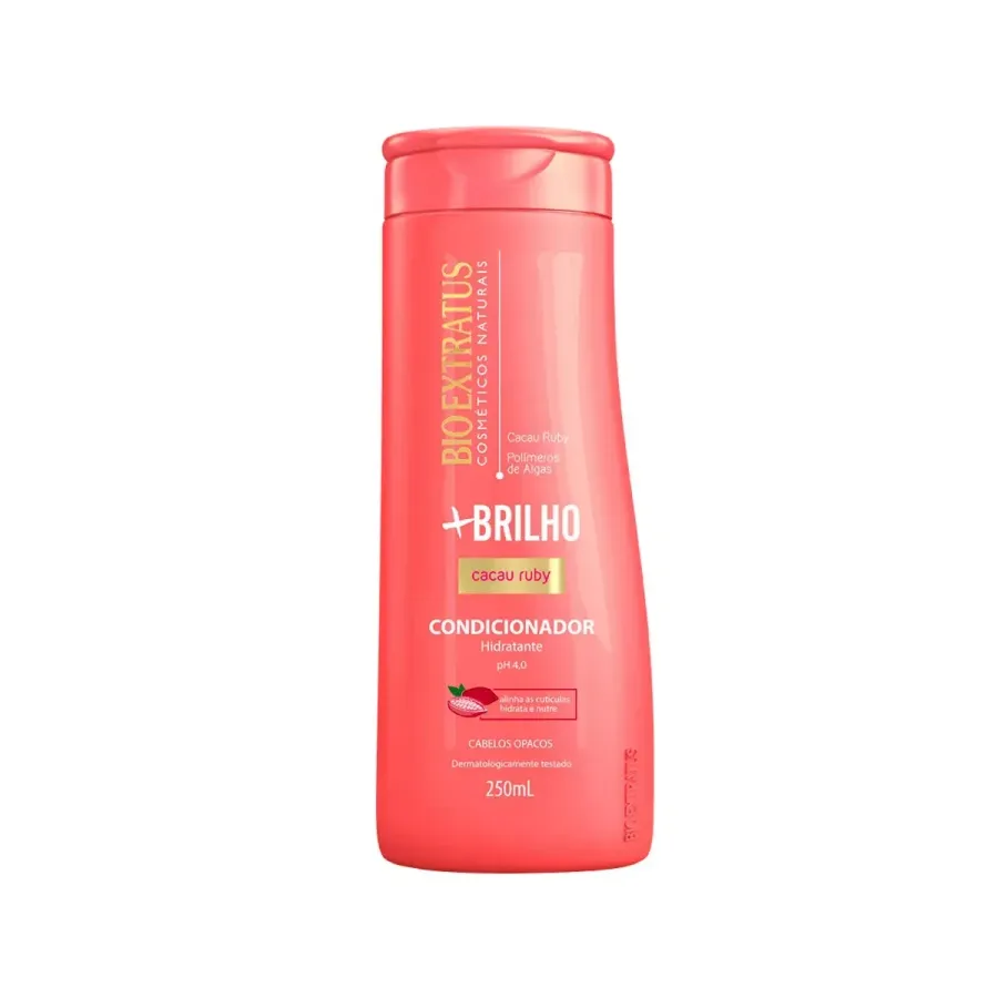 Condicionador Bio Extratus Mais Brilho Cacau Ruby 250ml