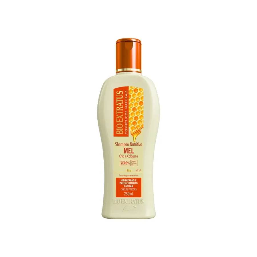 Shampoo Nutritivo Bio Extratus Mel 250ml