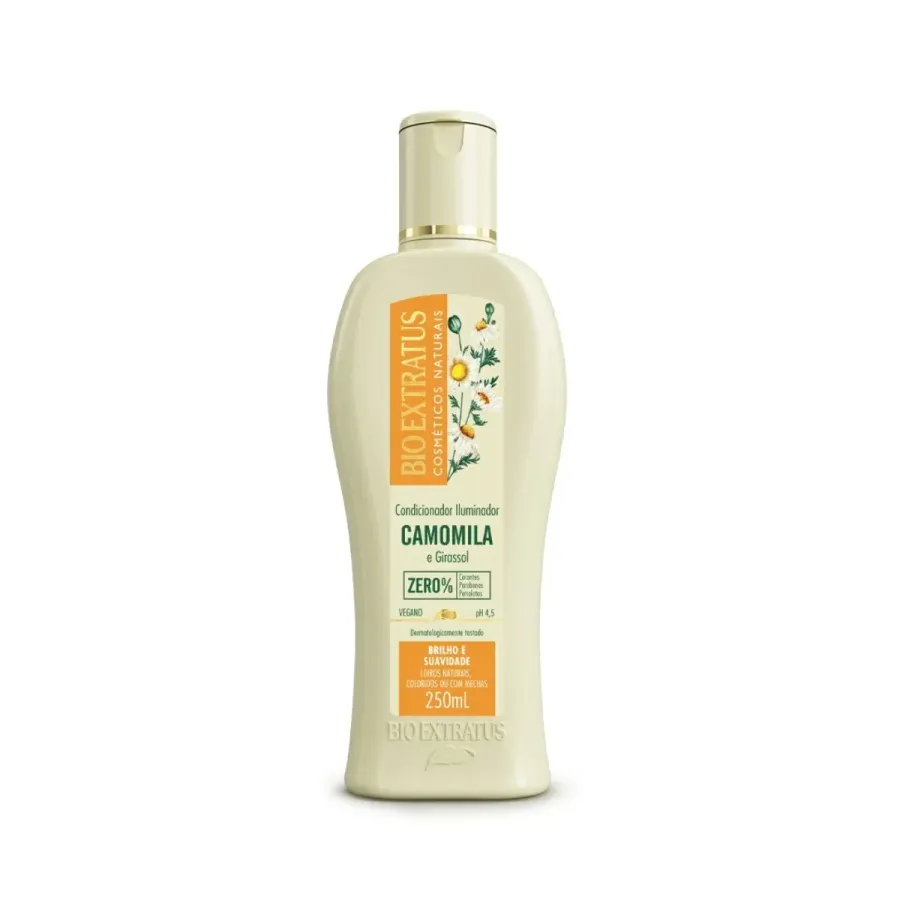 Condicionador Iluminador Bio Extratus Camomila e Girassol 250ml