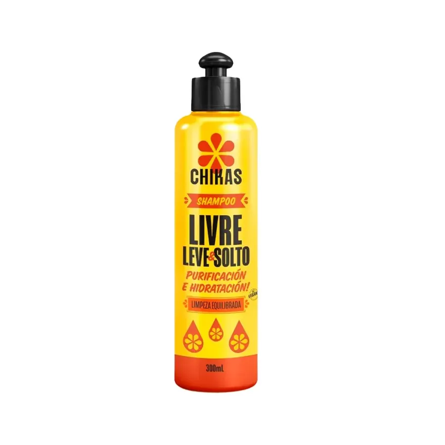 Shampoo Chikas Livre Leve e Solto 300ml
