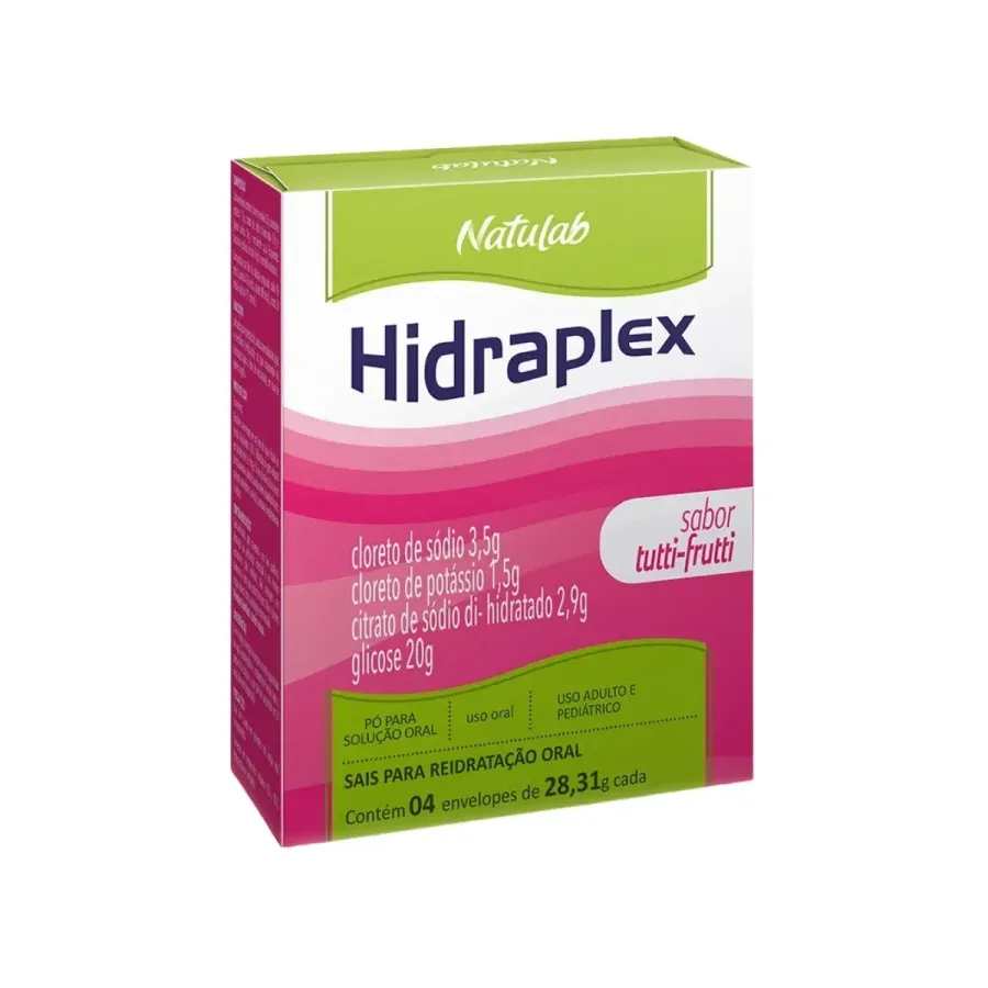 HIDRAPLEX SABOR TUTTI FRUTTI C/4ENVELOPES