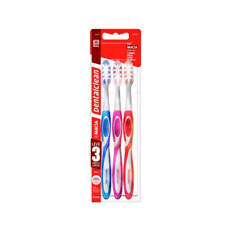 Escova Dental Clean Vlr Magic Kids Macia