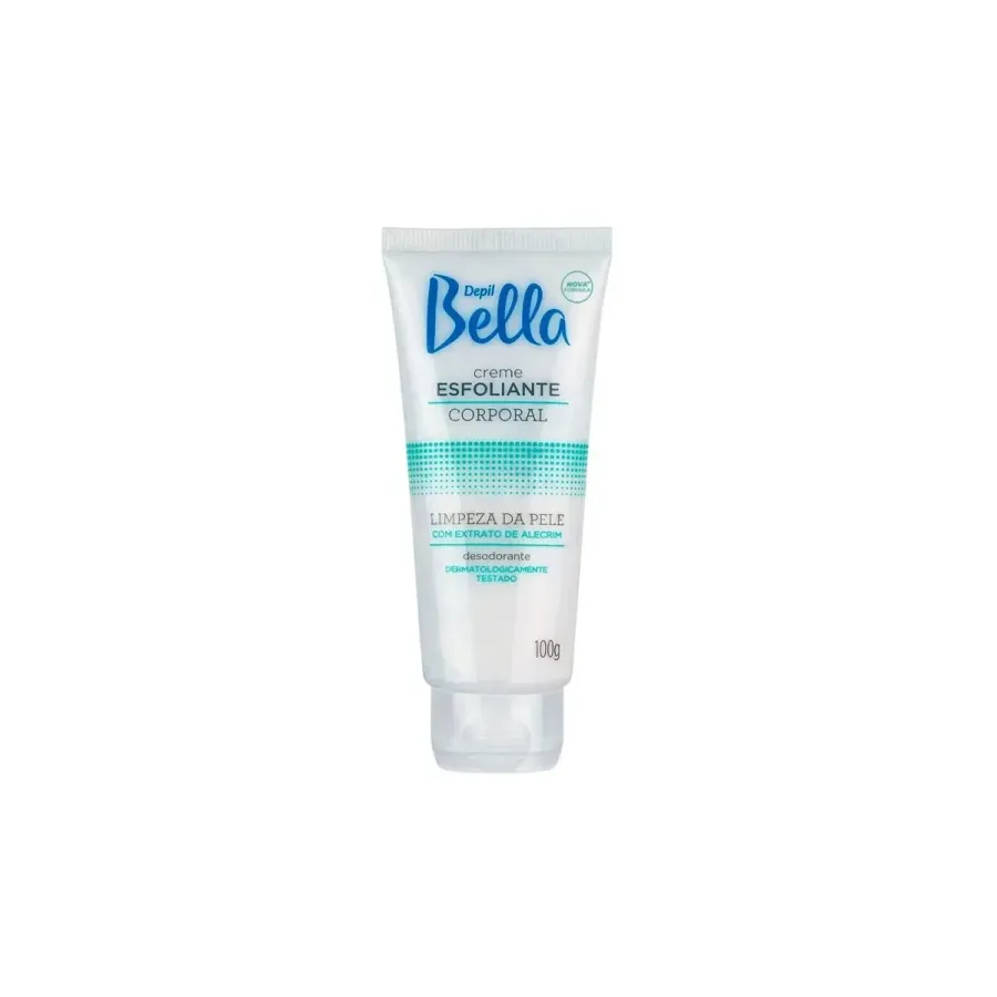 Depil Bella Creme Esfoliante Corporal de Alecrim 100g