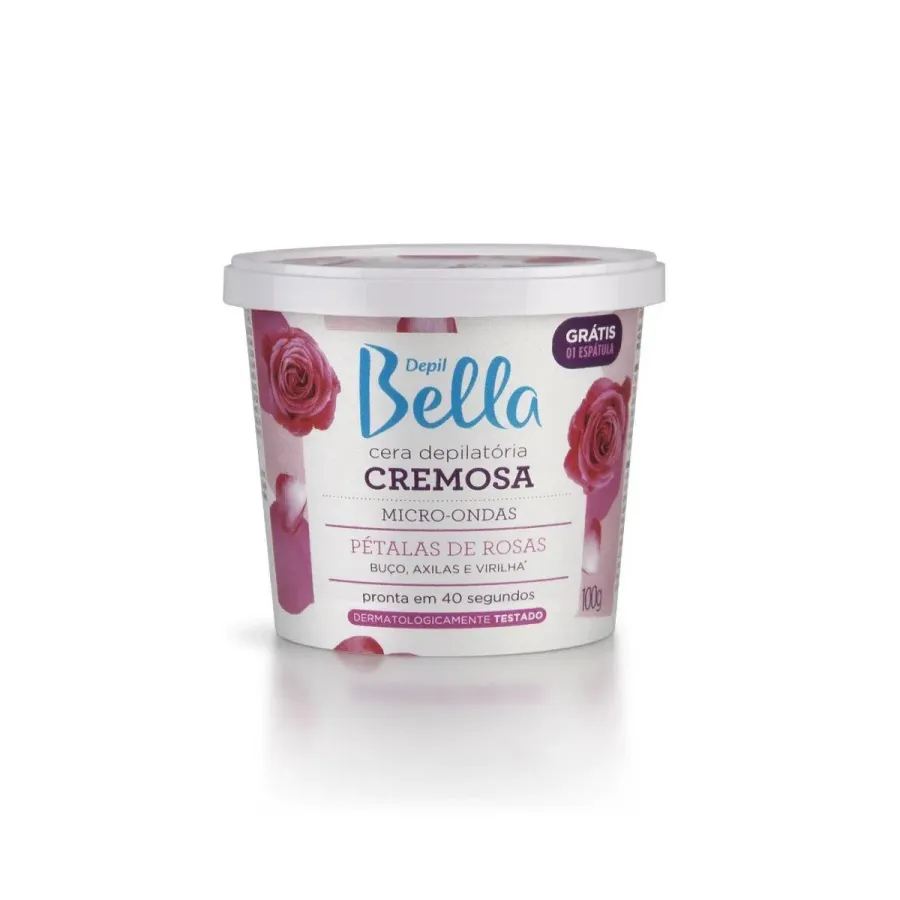 Cera Depilatória Depil Bella para Micro-Ondas Pétalas 100g