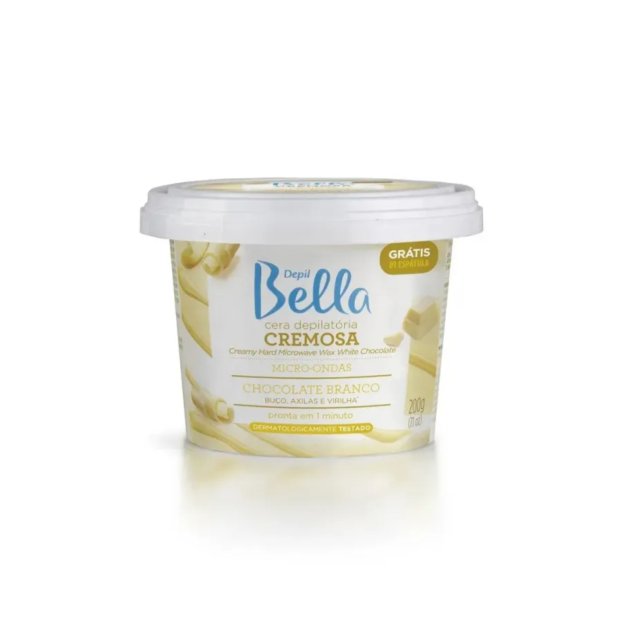 CERA MICROONDAS 200G CHOCOLATE BRANCO