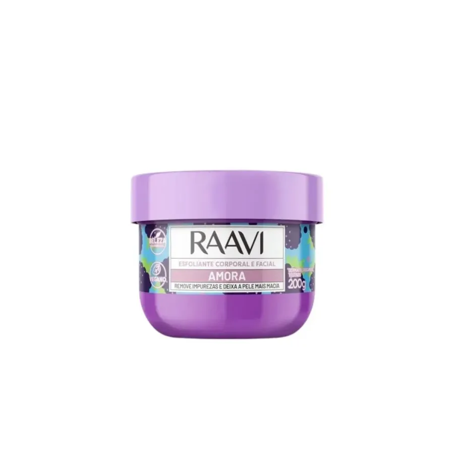 Creme Raavi Esfoliante Amora 200g