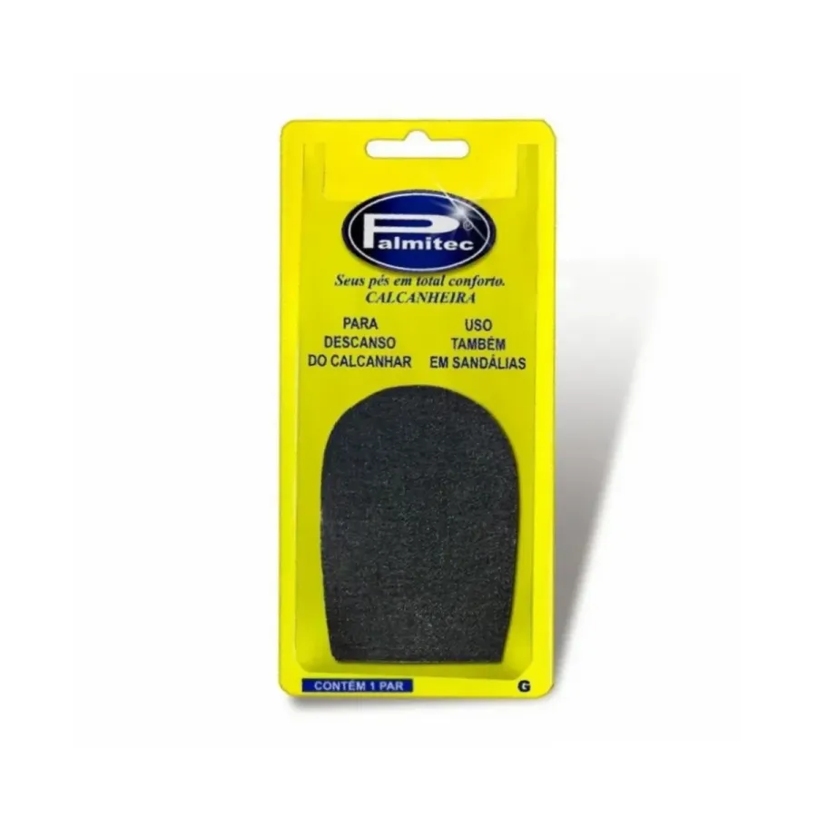 Calcanheira Palmitec Descanso Calcanhar Sandalia G 1 Par