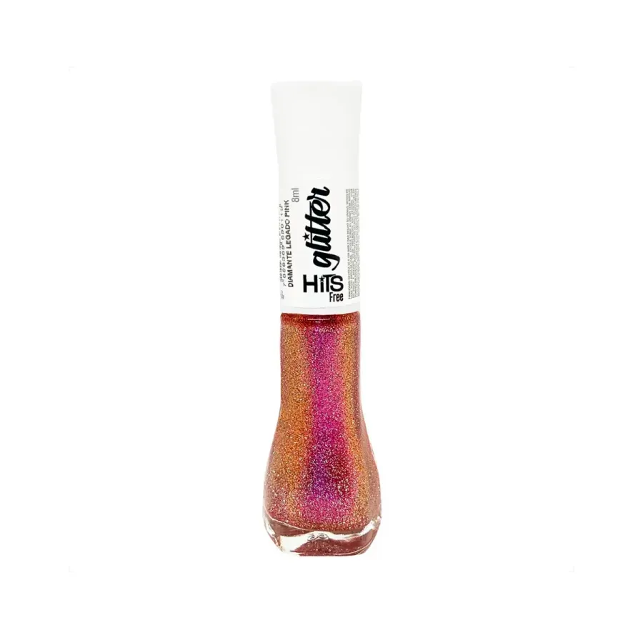 Esmalte Hits Glitter Diamante Legado Pink