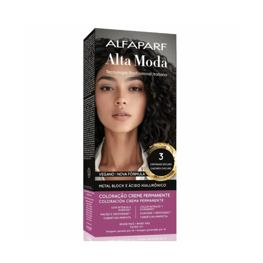 Tintura Altamoda 3.0 - Castanho Escuro 150g