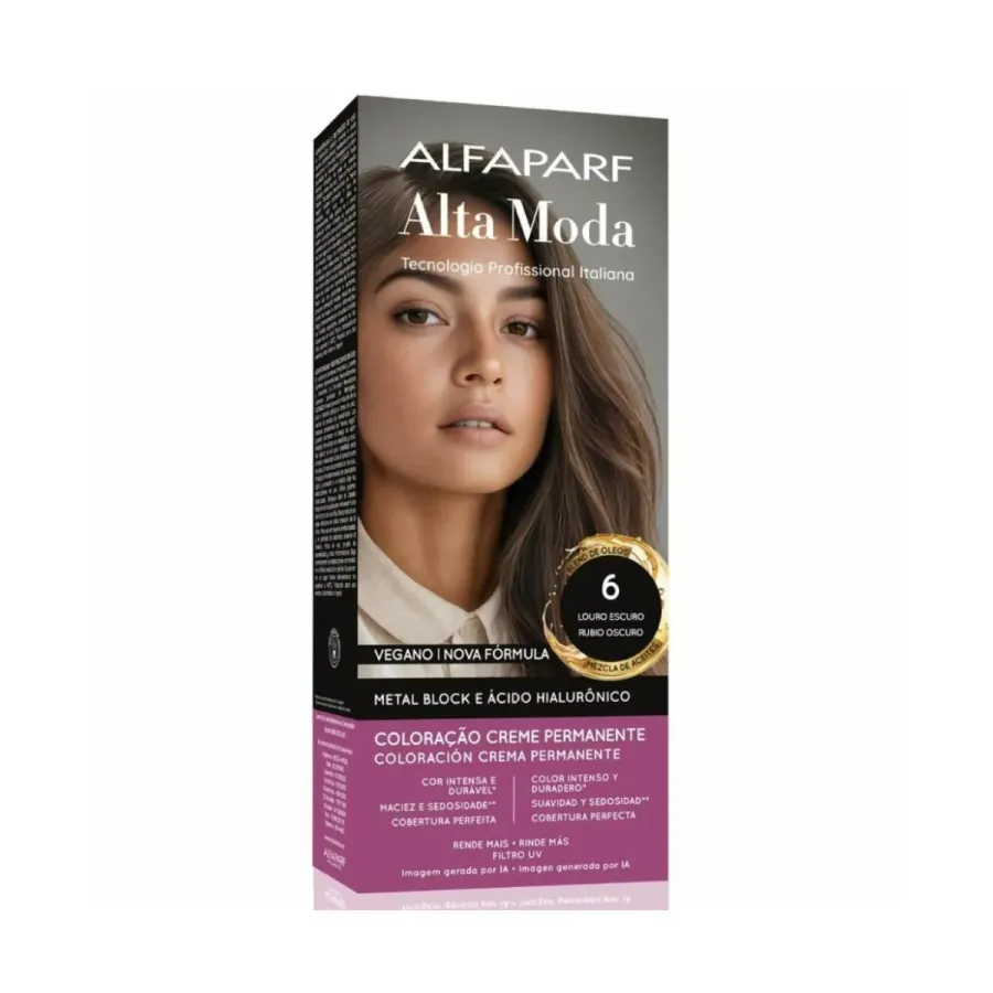 Tintura Altamoda 6.0 - Louro Escuro 150g