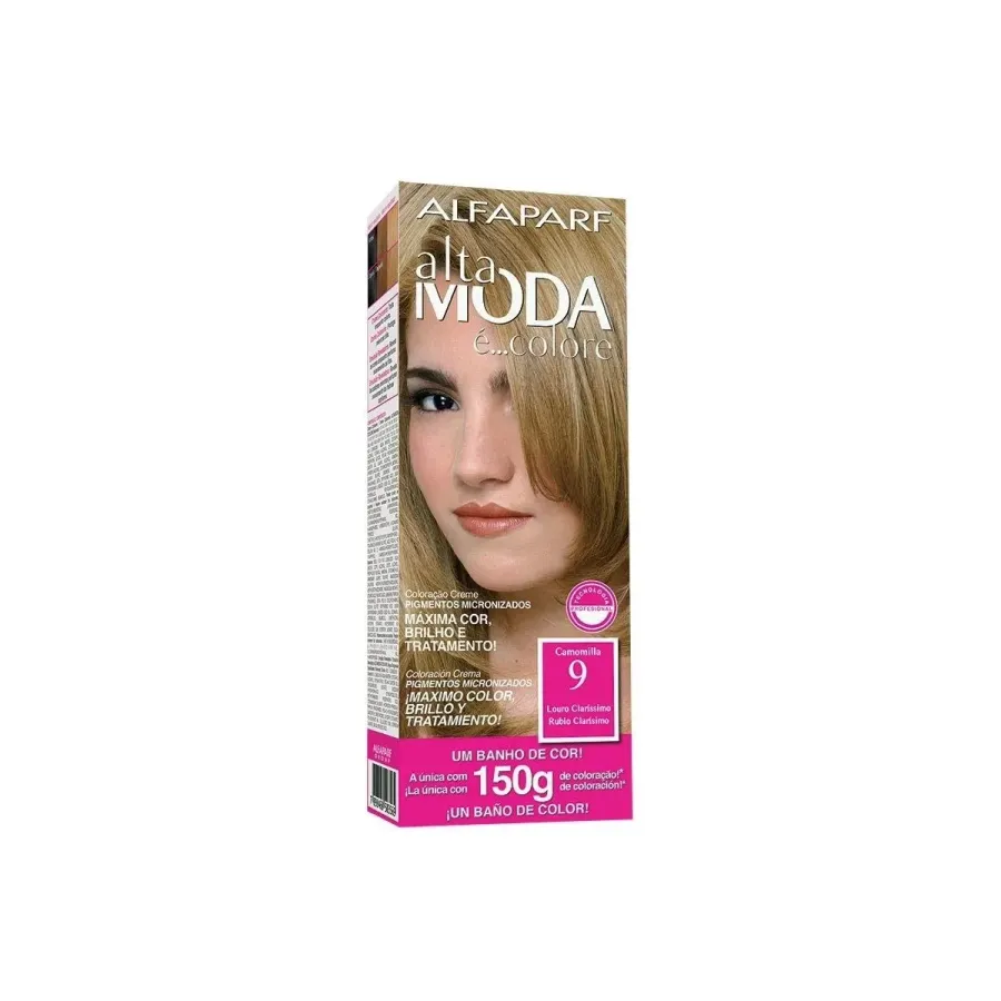 Tintura Alta Moda 9 Louro Clarissimo Camomila 150g