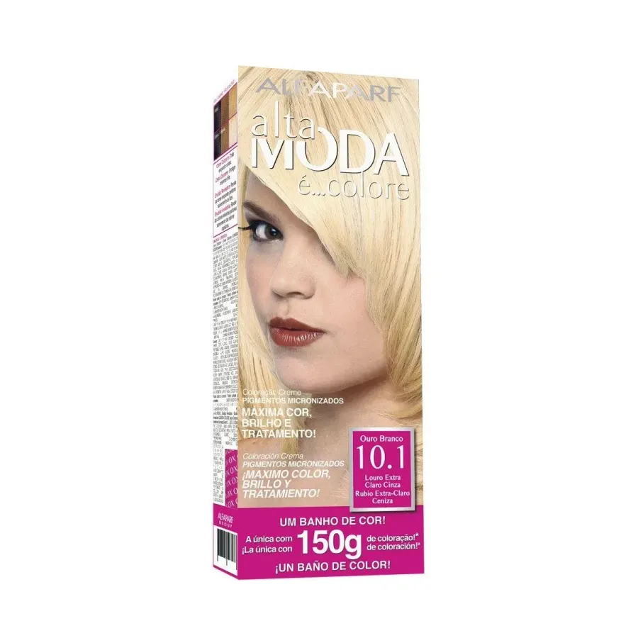 Tintura Alta Moda 10.1 Louro Extra Claro 150g