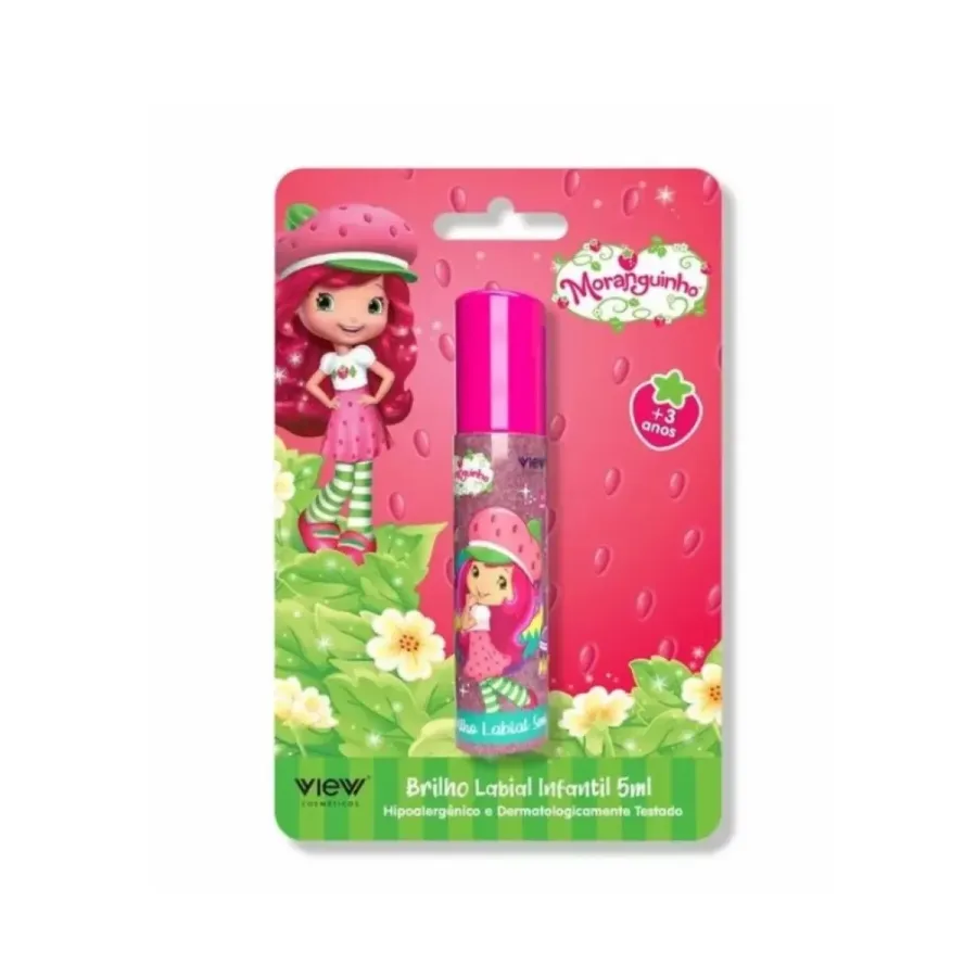 Brilho Labial Infantil View Moranguinho 5ml