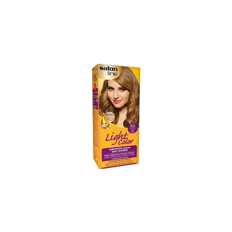 TIN LIGHT COLOR 8.0 LOURO CLARO