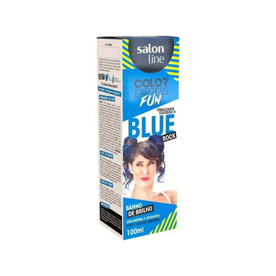 Tintura Salon Line Fun Blue Rock 100ml