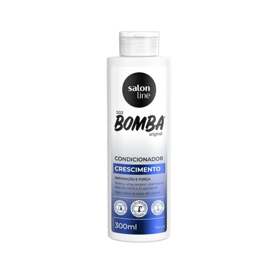 COND SALON LINE 300ML BOMBA MEGA