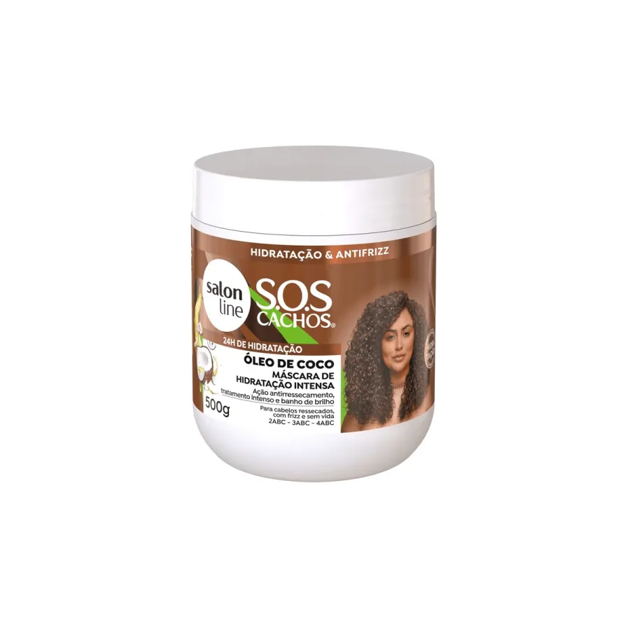MASC SALON LINE 500G HIDRATAÇAO COCO