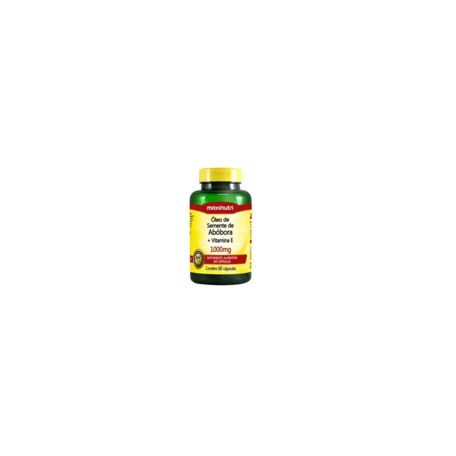 Oleo de Semente de Abobora 60 Cápsulas Maxnutr