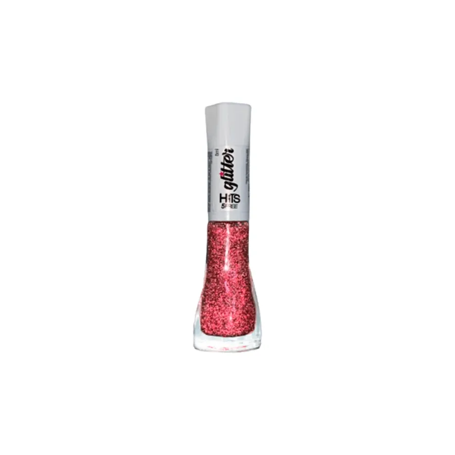 Esmalte Hits Glitter Diamante Rosa Eterno Glitter 8ml