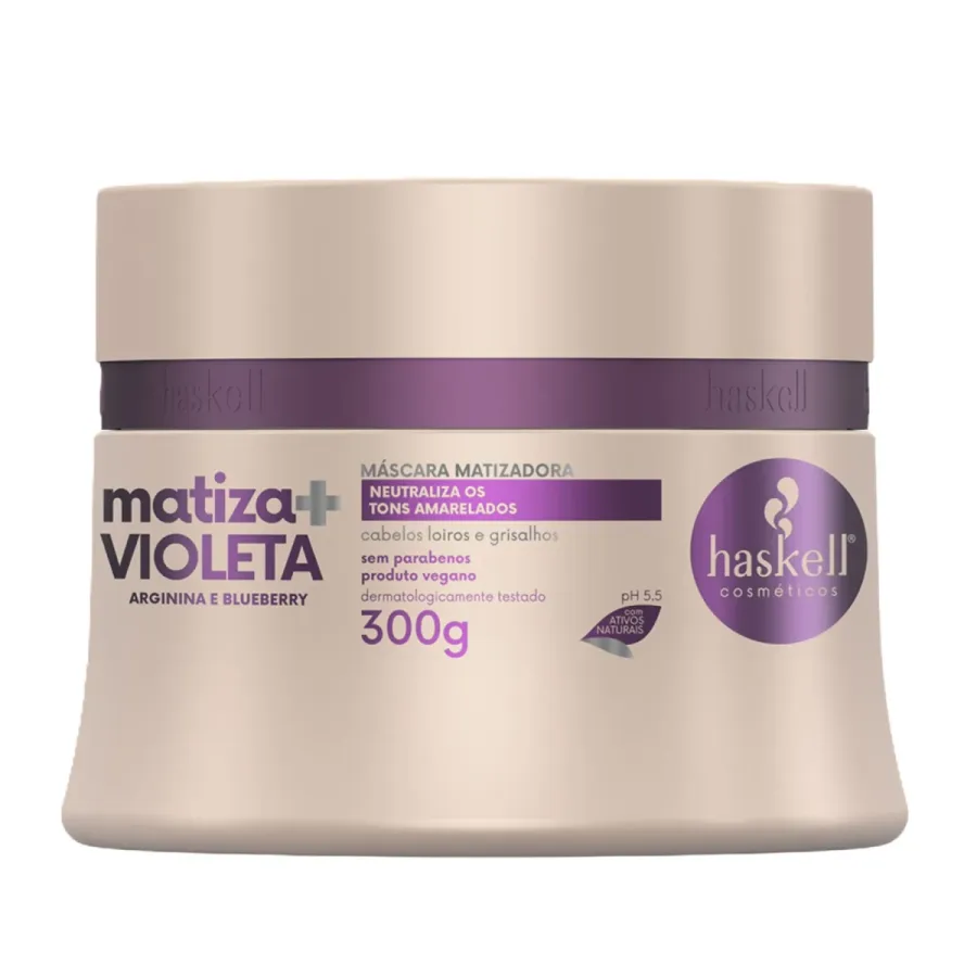 Máscara Matizadora Haskell Matiza + Violeta 300g