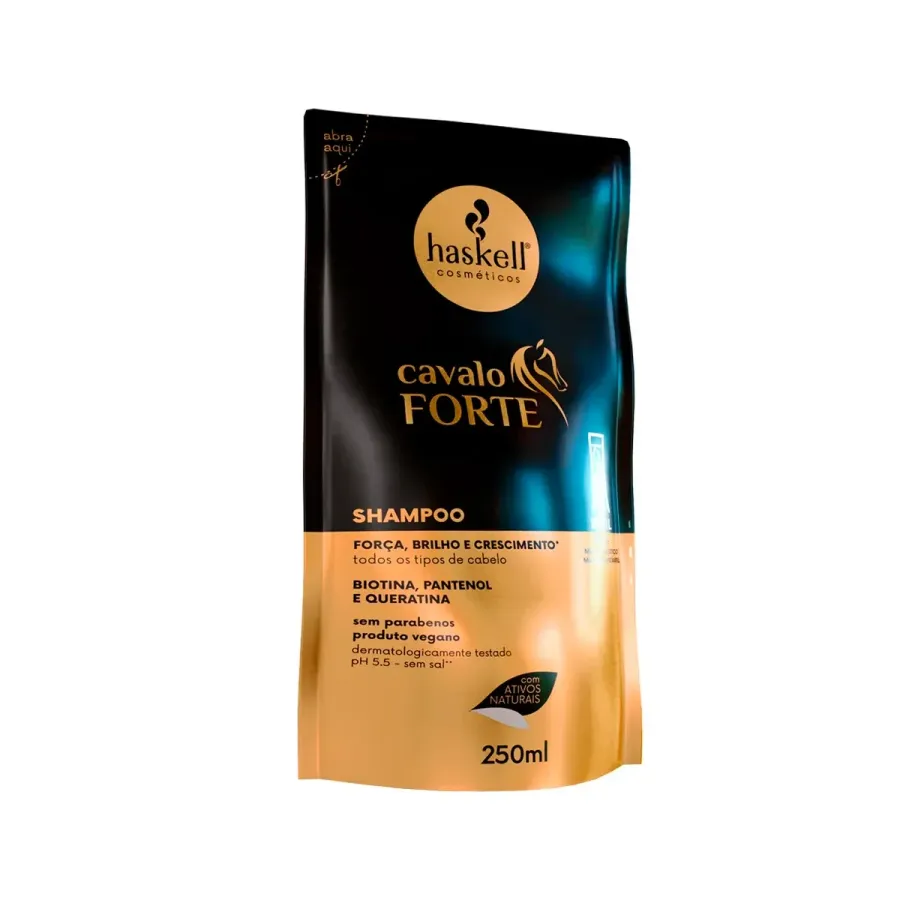 Refil Shampoo Cavalo Forte 250ml Haskell