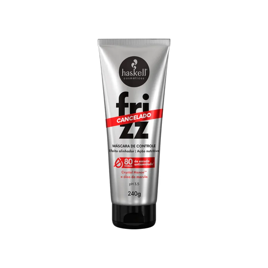 Máscara de Controle Efeito Alinhador Frizz Cancelado Haskell 240g