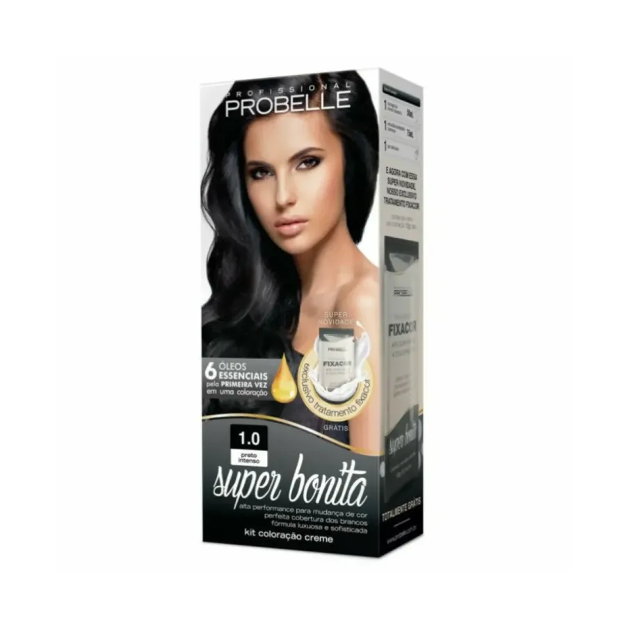 Coloração Probelle Super Bonita Preto Intenso 1.0