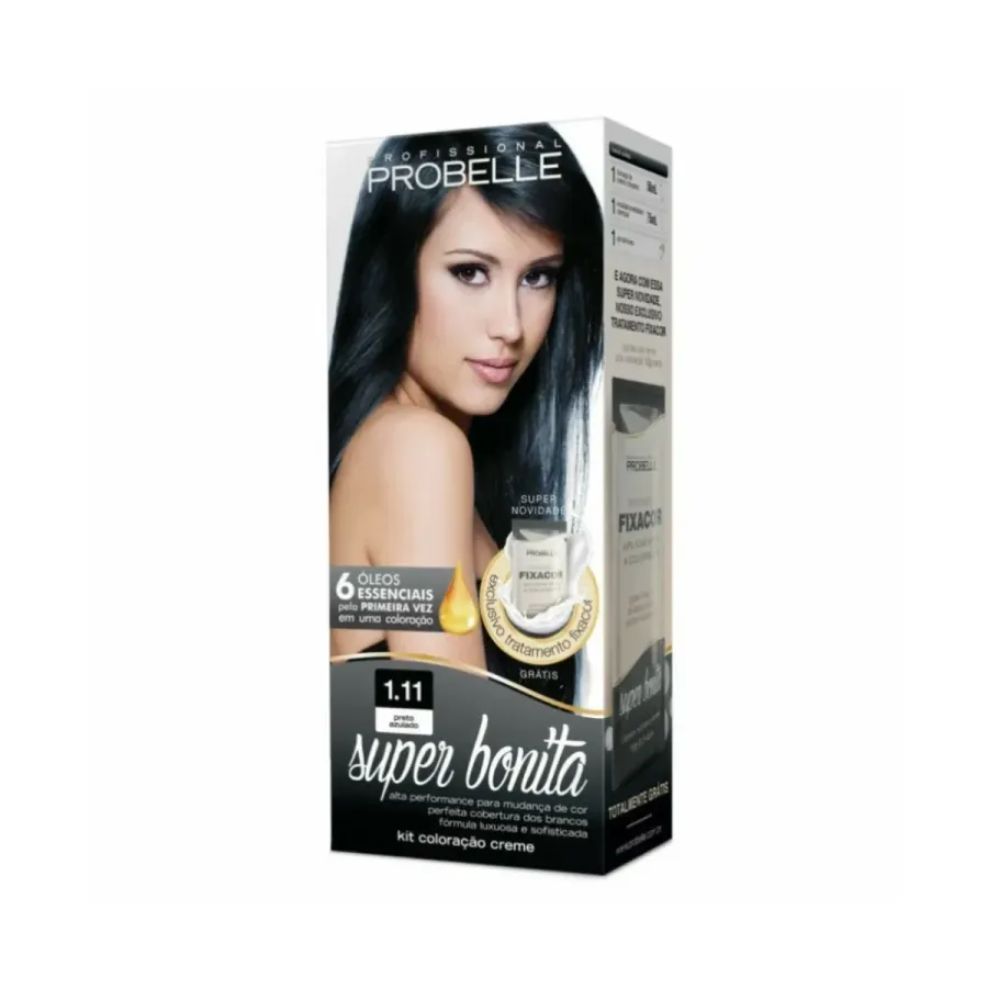 TIN SUPER BONITA 1.11 PRETO AZULADO