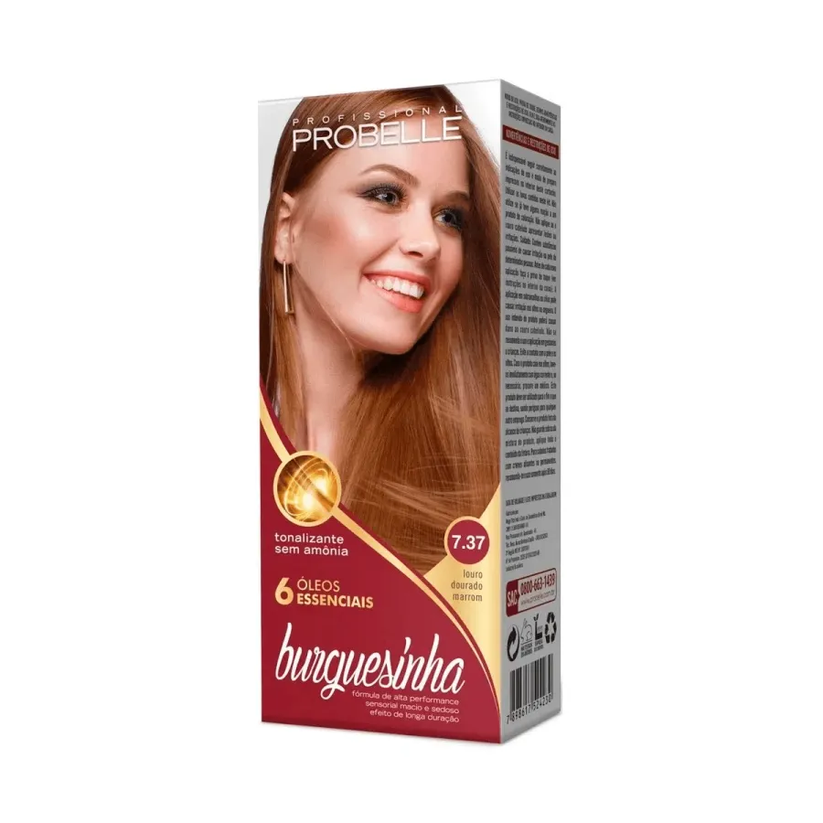 Coloração Probelle Burguesinha 7.37 50ml