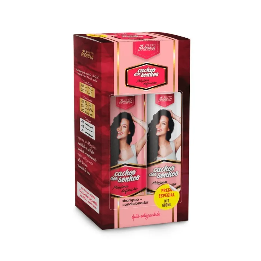 Kit Probelle Cachos dos Sonhos 600ml