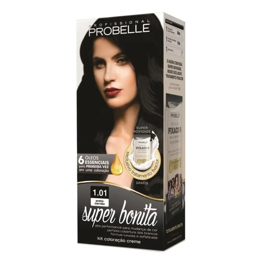 TIN SUPER BONITA 1.01 PRETO CARVO