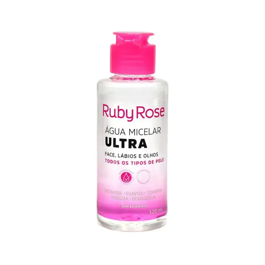 Agua Micelar Ruby Rose 120ml
