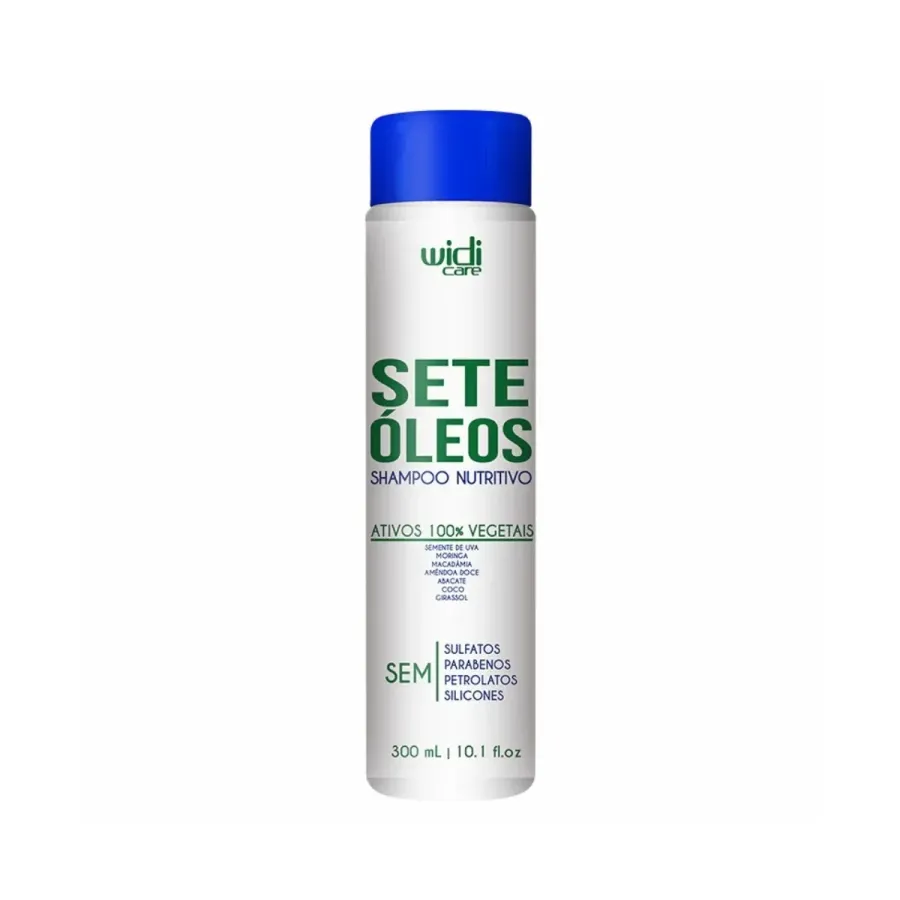Shampoo Widi Care Sete Óleos Nutritivo 300ml
