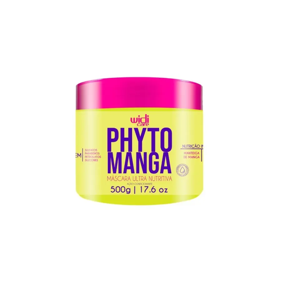 Máscara Widi Care Phyto Manga Nutrição e Maciez Cabelos 500g