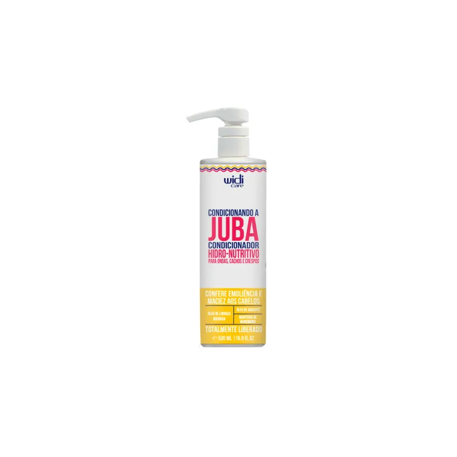 Condicionador Capilar Hidro-Nutritivo Widi Care Condicionando a Juba 500ml
