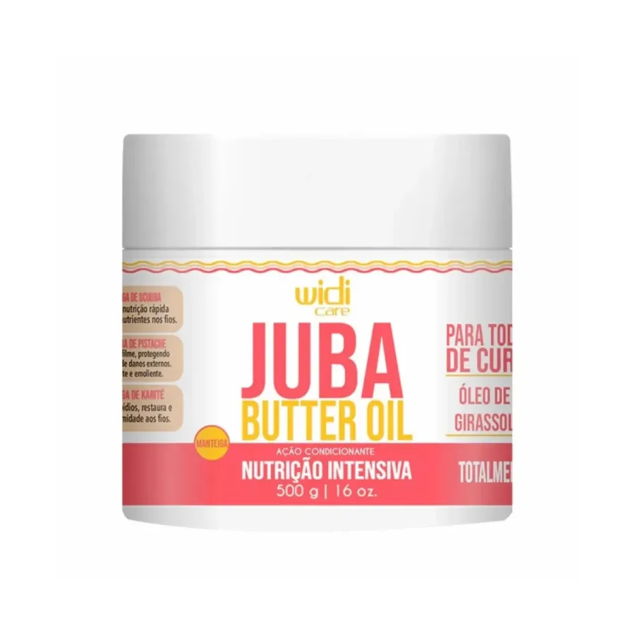 Máscara Capilar Nutrição Intensa Widi Care Juba Butter Oil 500g