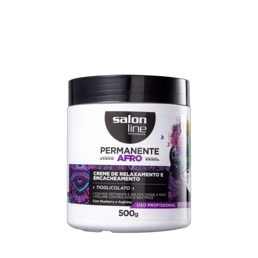 Creme Salon Line Relaxamento Permanente Afro 500g