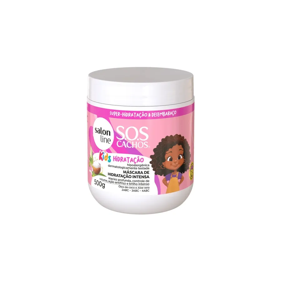 MASC SALON LINE 500G KIDS HIDRATAÇAO INTENSA