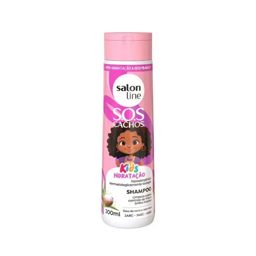 SH SALON LINE KIDS 300ML CACHOS