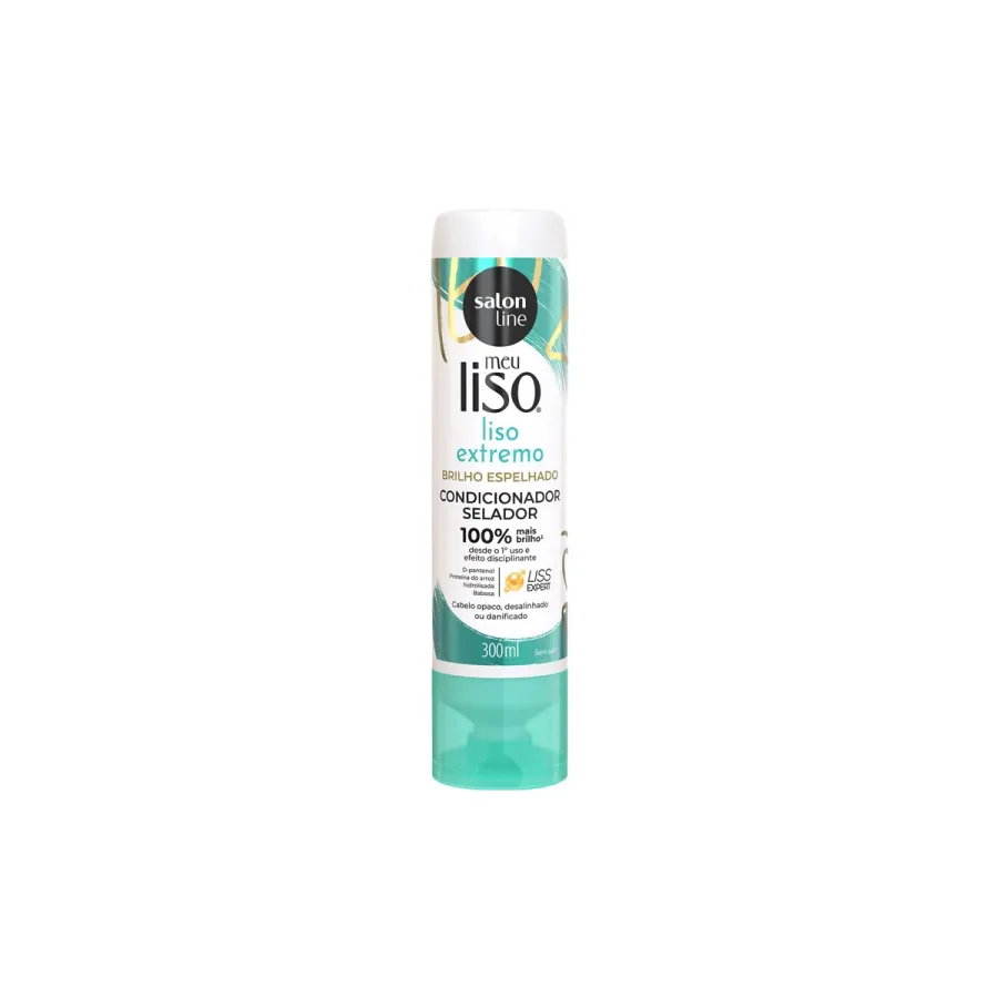 COND SALON LINE 300ML MEU LISO EXTREMO