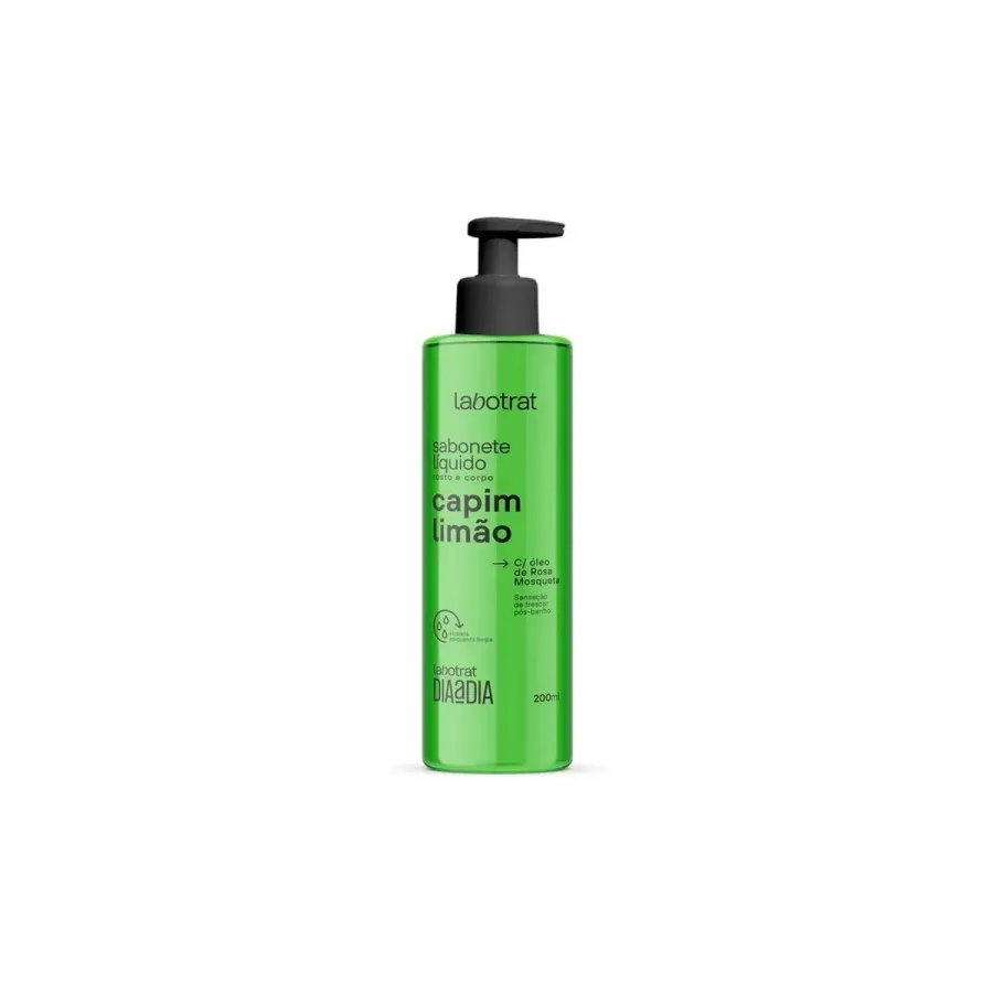 Sabonete Liquido Labotrat Capim Limao 190ml