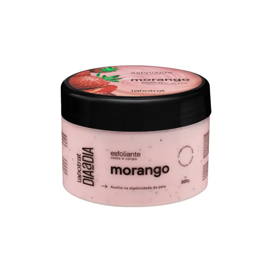 Esfoliante Labotrat Dia a Dia Corporal e Facial Morango 300g