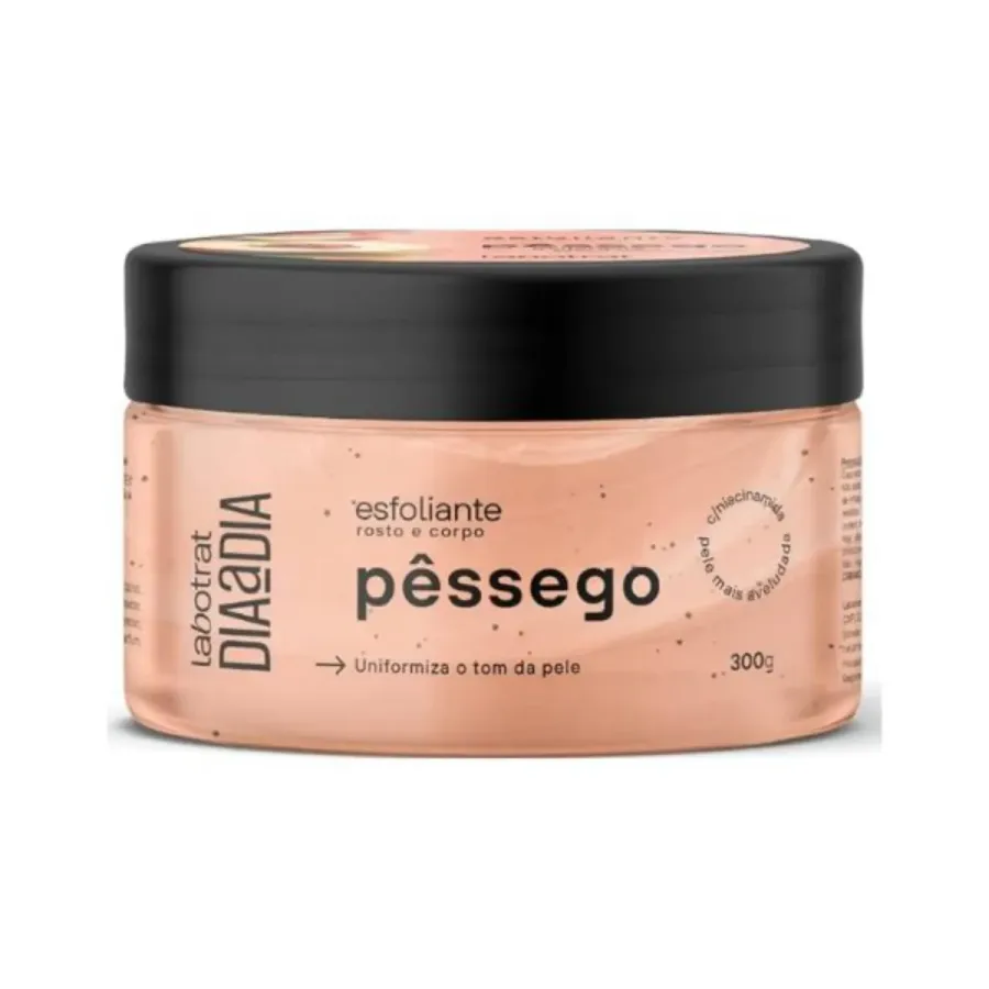 Esfoliante Pessego 300g Corpo e Rosto Labotrat